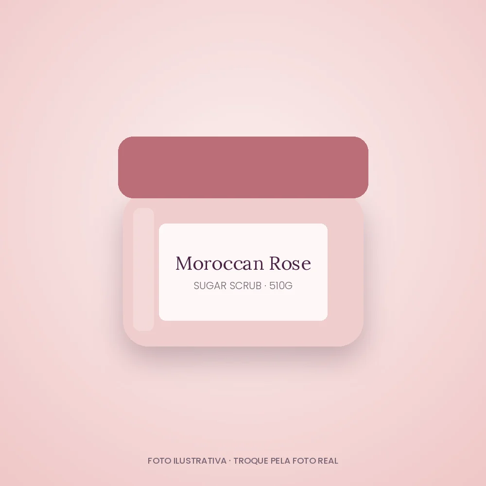 Esfoliante Corporal Moroccan Rose 510g